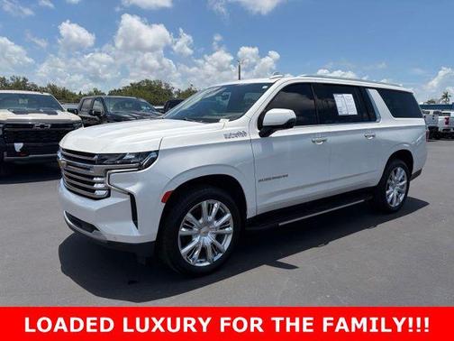 Iridescent Pearl Tricoat 2022 Chevrolet Suburban 4WD High Country
