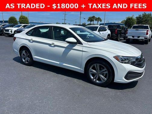Pure White 2023 Volkswagen Jetta 1.5T SE