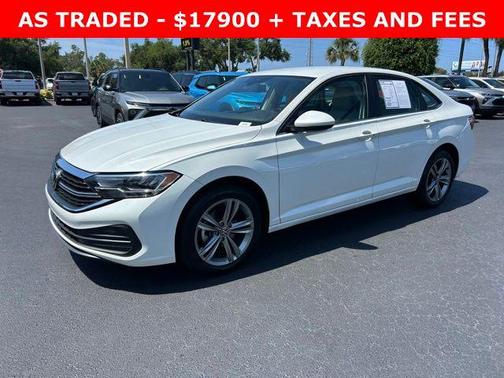 Pure White 2023 Volkswagen Jetta 1.5T SE