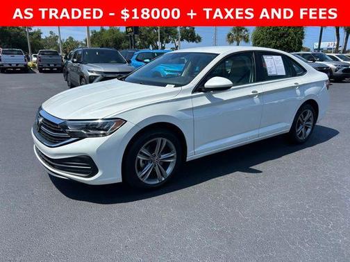 Pure White 2023 Volkswagen Jetta 1.5T SE