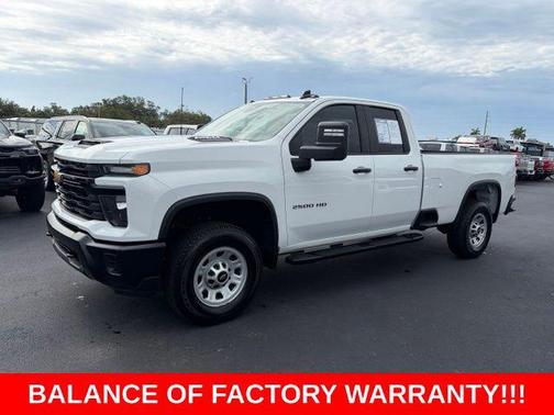 Summit White 2025 Chevrolet Silverado 2500 WT