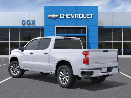 Summit White 2026 Chevrolet Silverado 1500 Custom