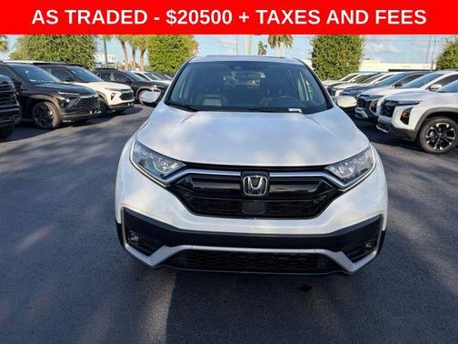 Platinum White Pearl 2020 Honda CR-V 2WD EX-L
