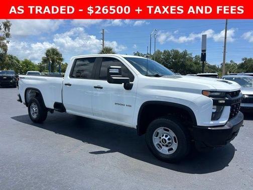 Summit White 2020 Chevrolet Silverado 2500 WT
