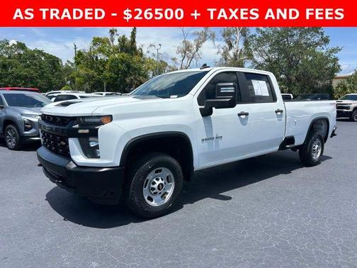 Summit White 2020 Chevrolet Silverado 2500 WT