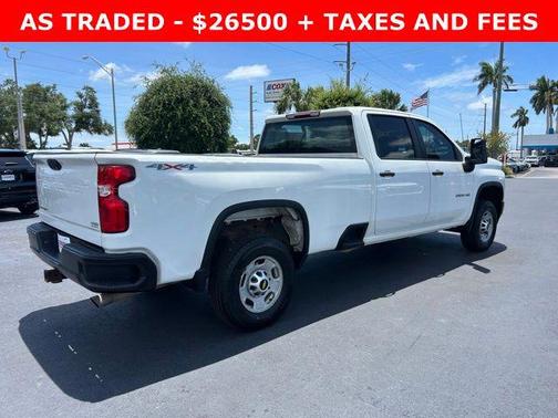 Summit White 2020 Chevrolet Silverado 2500 WT