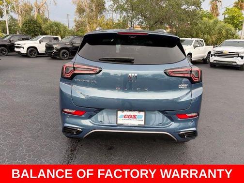 Ocean Blue Metallic 2025 Buick Encore GX Avenir