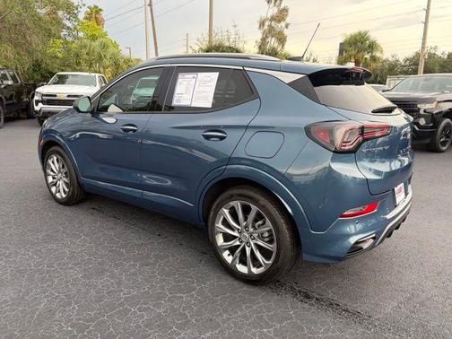 Ocean Blue Metallic 2025 Buick Encore GX Avenir