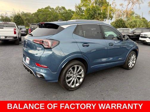 Ocean Blue Metallic 2025 Buick Encore GX Avenir