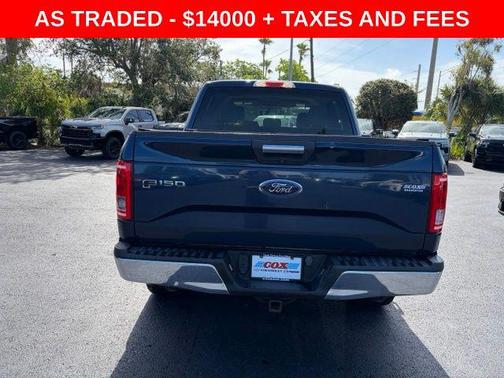 Blue 2015 Ford F-150 XLT