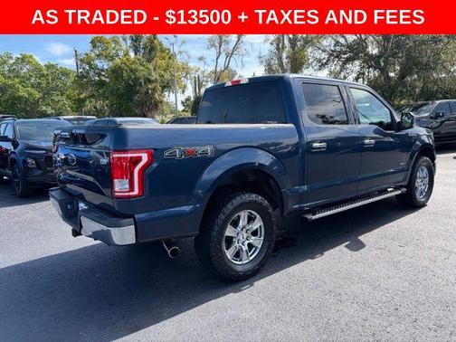 Blue 2015 Ford F-150 XLT