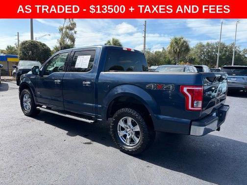 Blue 2015 Ford F-150 XLT