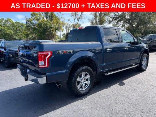 Blue 2015 Ford F-150 XLT
