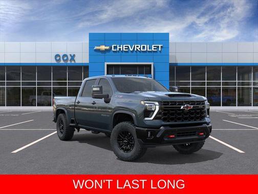 Cypress Gray 2026 Chevrolet Silverado 2500 Crew Cab, Standard Bed, XR2, 4WD