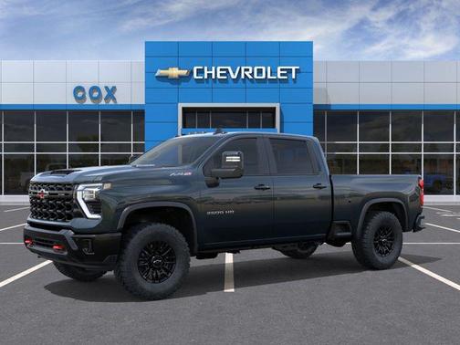 Cypress Gray 2026 Chevrolet Silverado 2500 Crew Cab, Standard Bed, XR2, 4WD