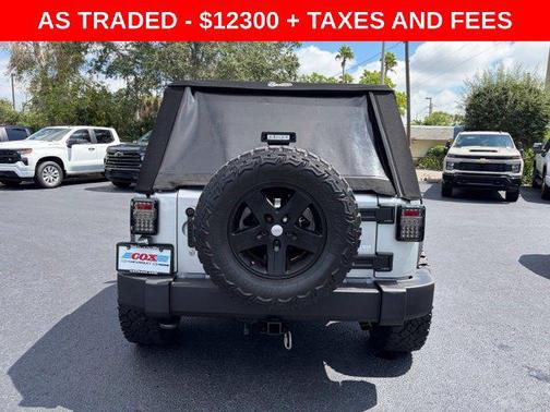 Bright Silver Metallic Clearcoat 2012 Jeep Wrangler Sport