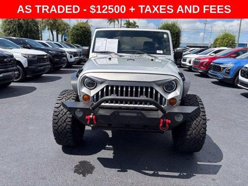 Bright Silver Metallic Clearcoat 2012 Jeep Wrangler Sport