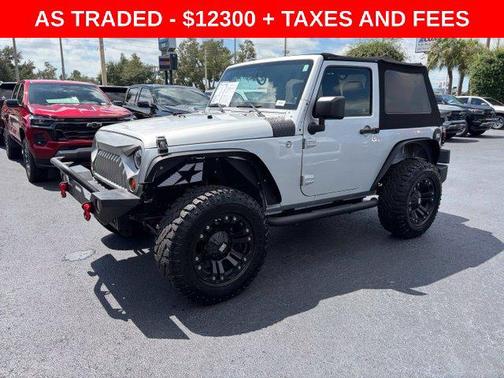 Bright Silver Metallic Clearcoat 2012 Jeep Wrangler Sport