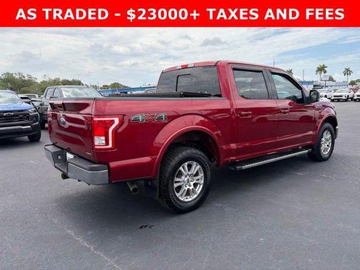 Ruby Red Metallic 2015 Ford F-150 Lariat