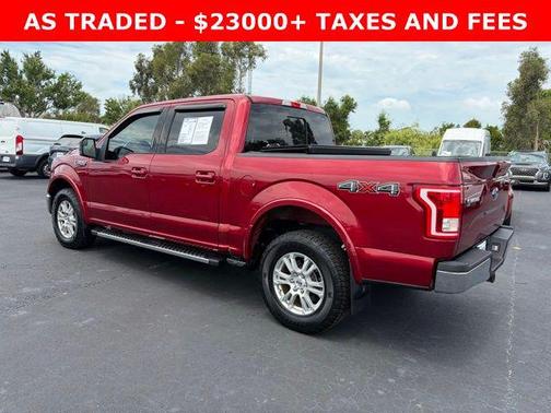 Ruby Red Metallic 2015 Ford F-150 Lariat