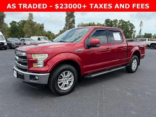 Ruby Red Metallic 2015 Ford F-150 Lariat