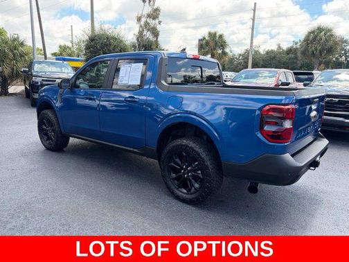 Atlas Blue Metallic 2024 Ford Maverick Lariat