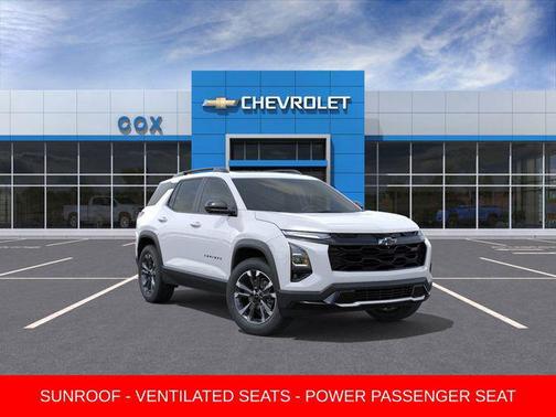 Polar White Tricoat 2026 Chevrolet Equinox FWD RS