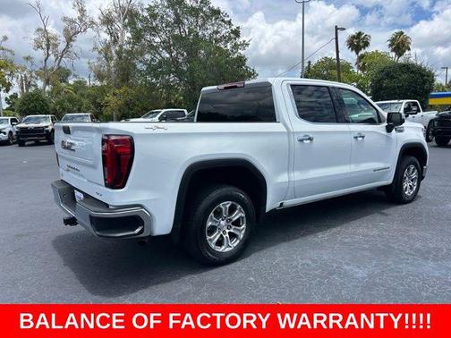 Summit White 2024 GMC Sierra 1500 SLT