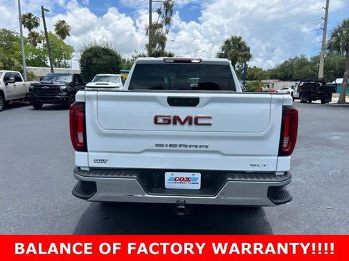 Summit White 2024 GMC Sierra 1500 SLT
