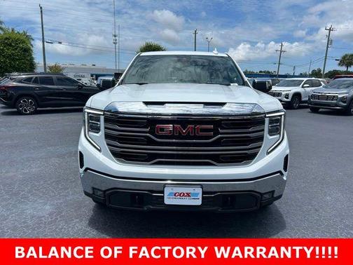 Summit White 2024 GMC Sierra 1500 SLT