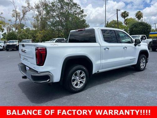 Summit White 2024 GMC Sierra 1500 SLT