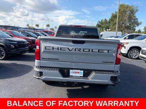 Slate Gray Metallic 2025 Chevrolet Silverado 1500 Custom