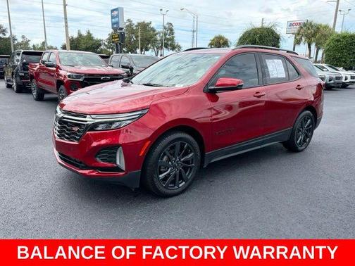 Radiant Red Tintcoat 2023 Chevrolet Equinox FWD RS