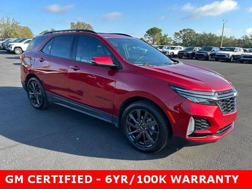 Radiant Red Tintcoat 2023 Chevrolet Equinox FWD RS