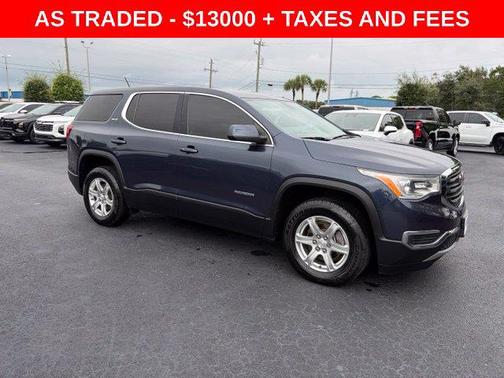 Blue Steel Metallic 2019 GMC Acadia SLE-1