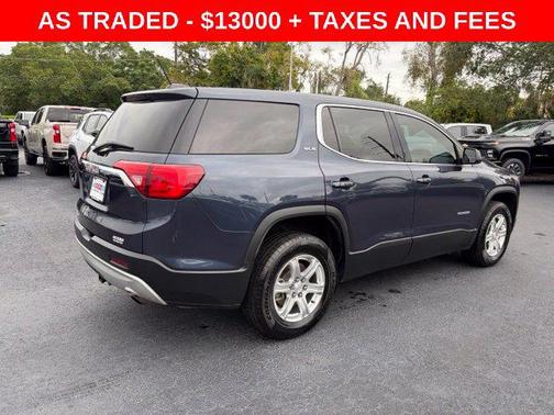Blue Steel Metallic 2019 GMC Acadia SLE-1