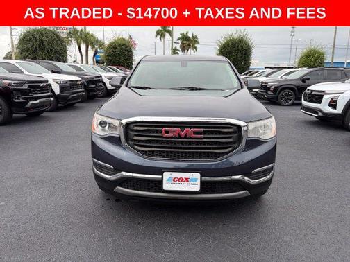 Blue Steel Metallic 2019 GMC Acadia SLE-1
