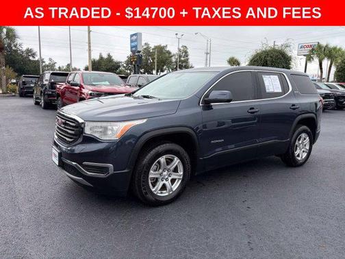 Blue Steel Metallic 2019 GMC Acadia SLE-1