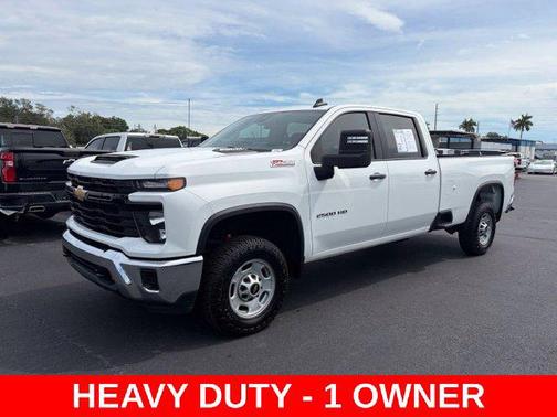 Summit White 2024 Chevrolet Silverado 2500 WT