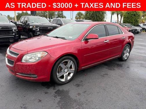 Crystal Red Tintcoat 2012 Chevrolet Malibu 1LT