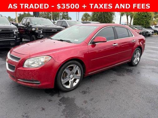 Crystal Red Tintcoat 2012 Chevrolet Malibu 1LT