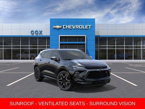 Black 2026 Chevrolet Blazer RS