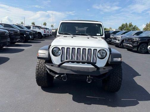 Bright White Clearcoat 2019 Jeep Wrangler Unlimited Sport