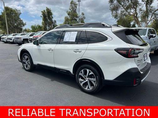 Crystal White Pearl 2021 Subaru Outback Touring