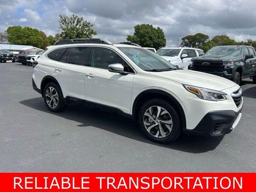 Crystal White Pearl 2021 Subaru Outback Touring