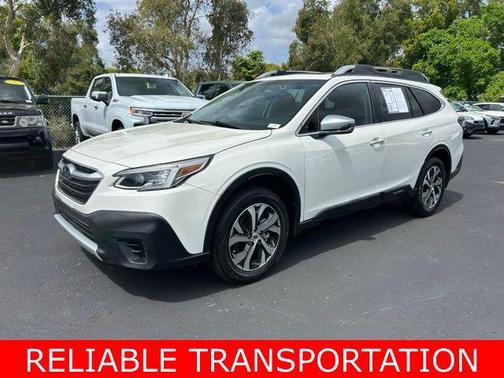 Crystal White Pearl 2021 Subaru Outback Touring