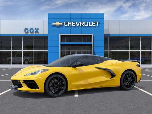 Competition Yellow Tintcoat Metallic 2026 Chevrolet Corvette Stingray w/2LT