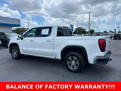 Summit White 2024 GMC Sierra 1500 SLT