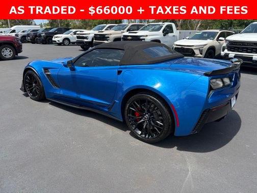 Laguna Blue Tintcoat 2015 Chevrolet Corvette Z06