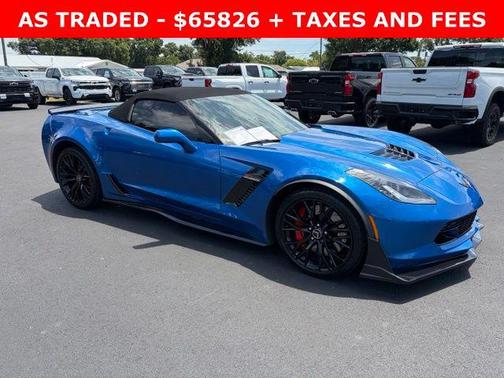 Laguna Blue Tintcoat 2015 Chevrolet Corvette Z06